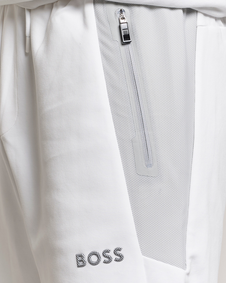 Homme | Shorts | BOSS GREEN | Headlo Sweatshorts White