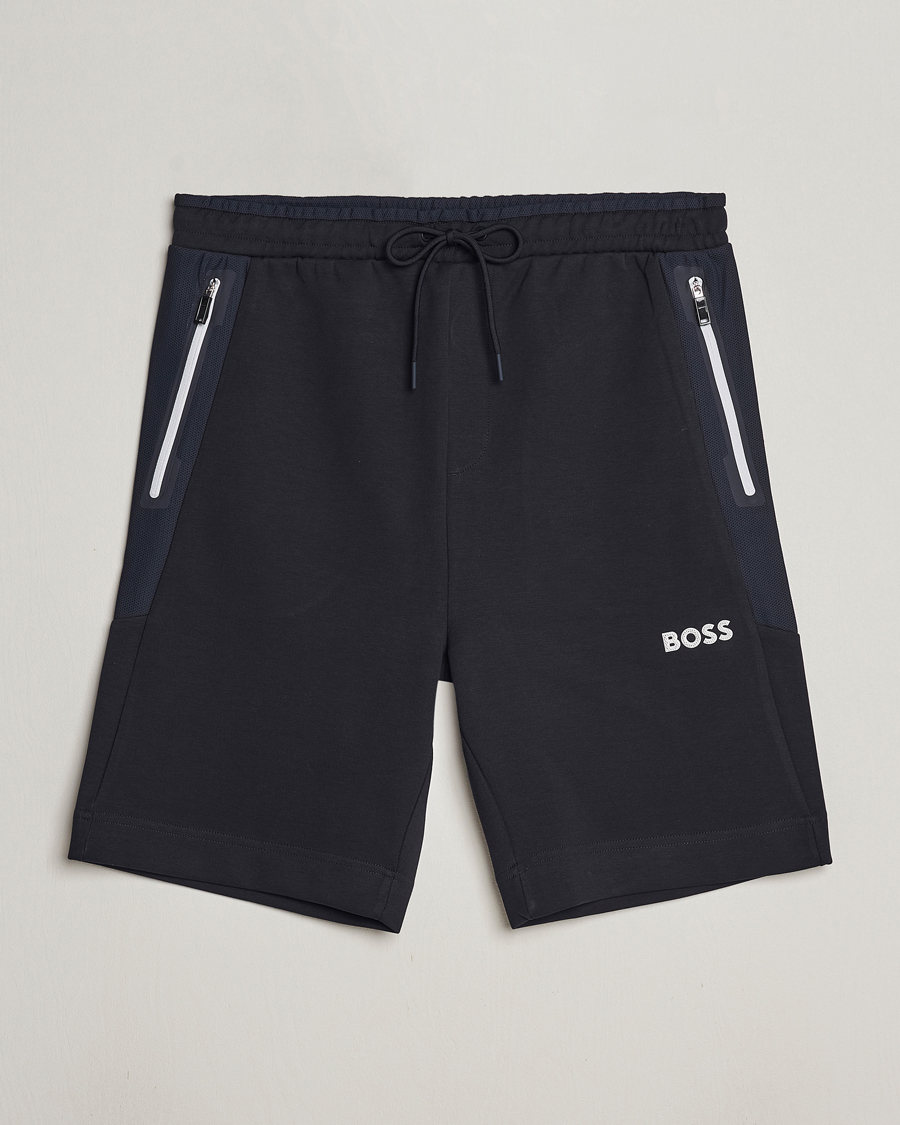 Homme | Shorts | BOSS GREEN | Headlo Sweatshorts Dark Blue