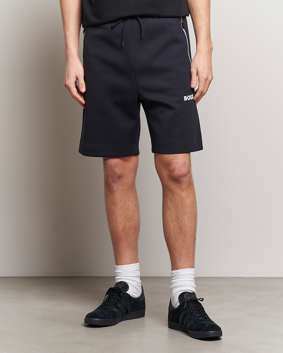 Homme | Shorts | BOSS GREEN | Headlo Sweatshorts Dark Blue