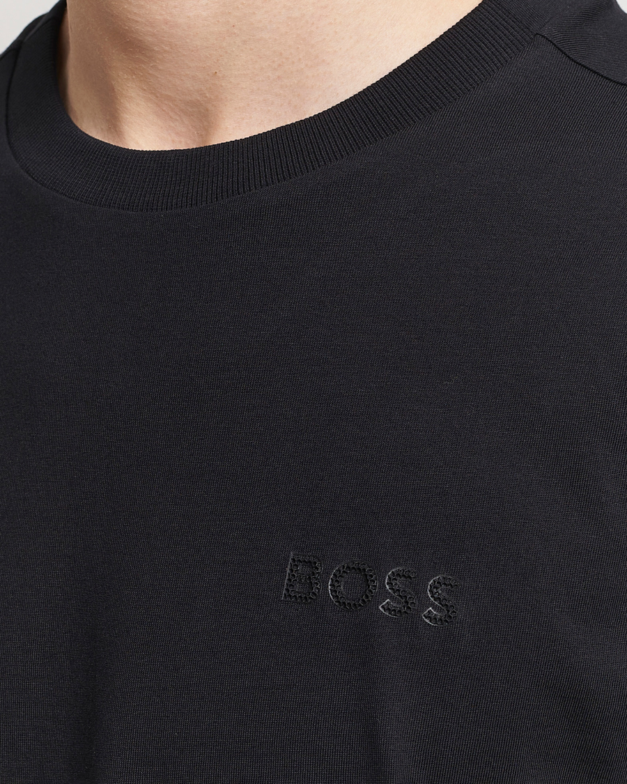 Homme | T-shirts | BOSS GREEN | Crew Neck T-Shirt Black