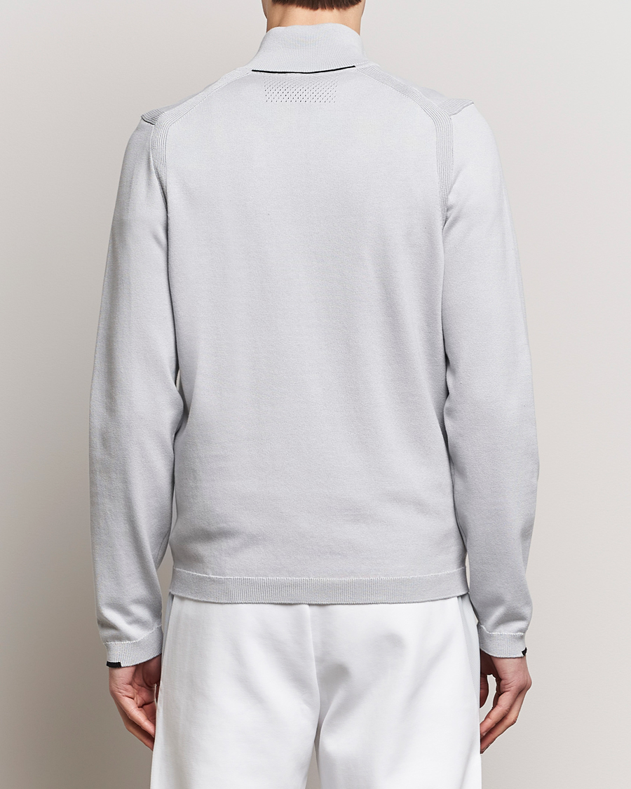 Homme | Pulls Et Tricots | BOSS GREEN | Ever Knitted Half Zip Light Grey