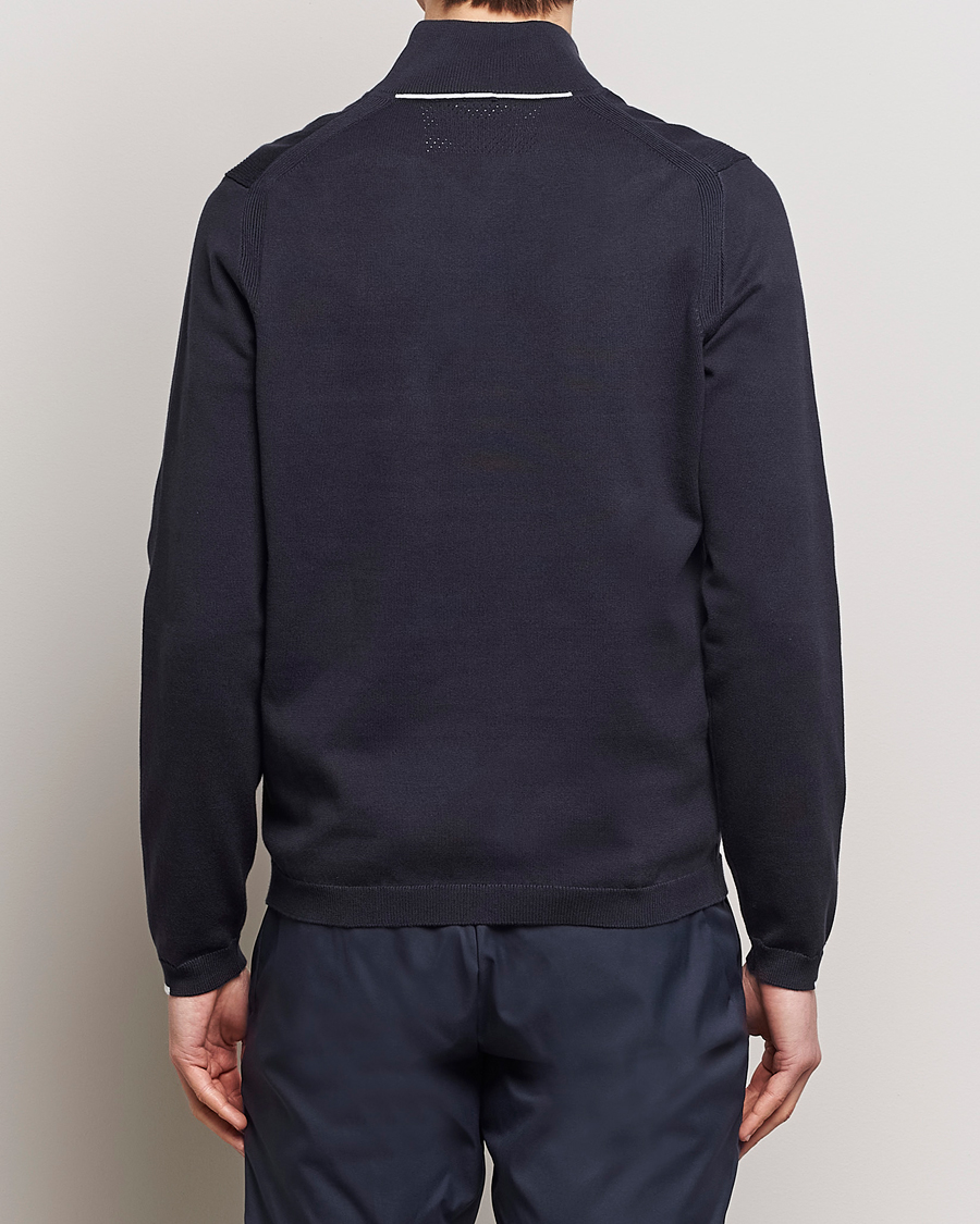 Homme | Pulls Et Tricots | BOSS GREEN | Ever Knitted Half Zip Dark Blue