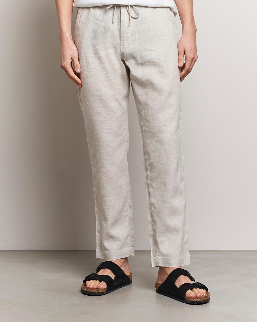 Homme | La collection lin | BOSS ORANGE | Sanderson Linen Pants Light Beige