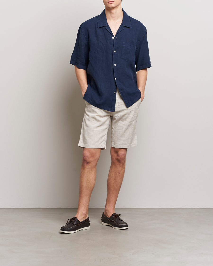 Homme | Shorts | BOSS ORANGE | Tapered Chino Drawstring Shorts Light Beige