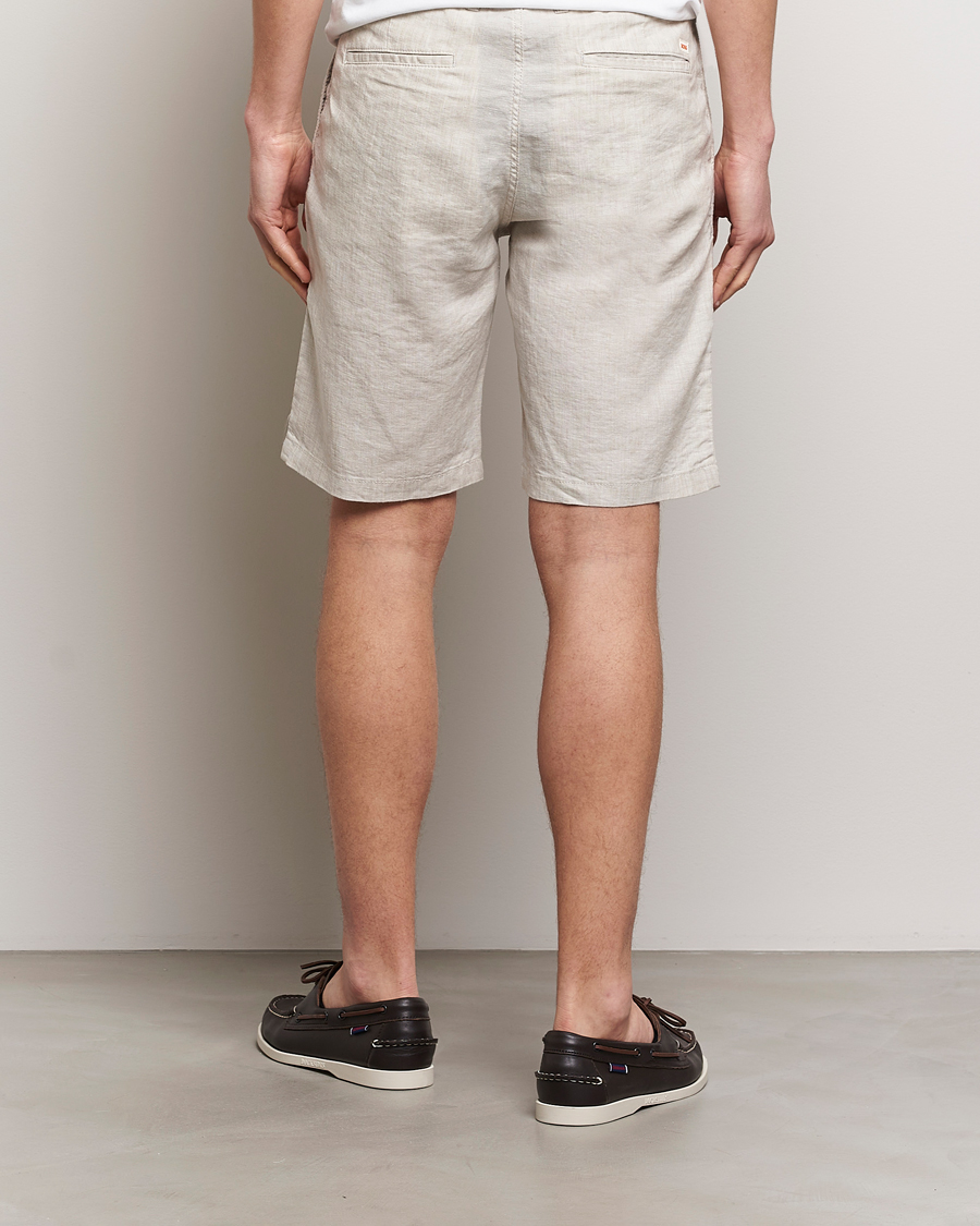 Homme | Shorts | BOSS ORANGE | Tapered Chino Drawstring Shorts Light Beige