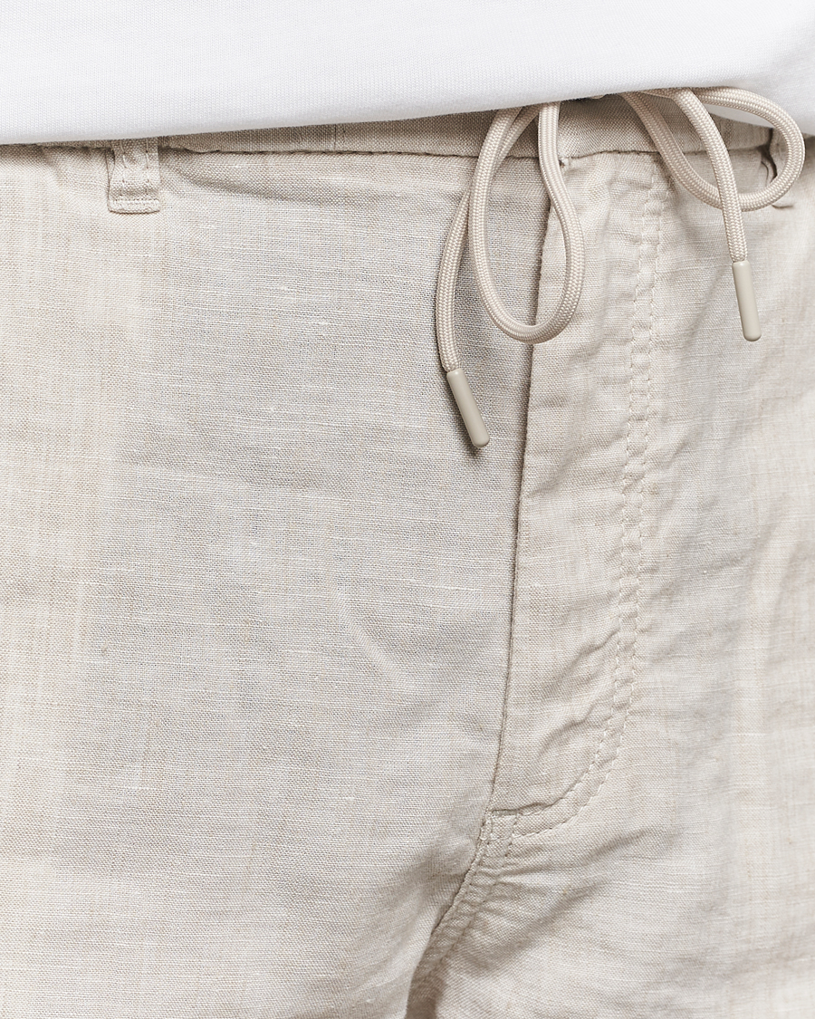 Homme | Shorts | BOSS ORANGE | Tapered Chino Drawstring Shorts Light Beige