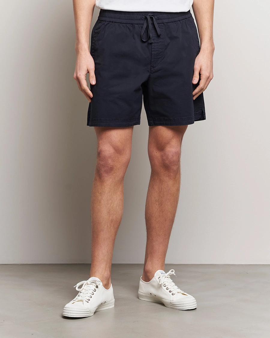 Homme |  | BOSS ORANGE | Sandrew Cotton Shorts Dark Blue