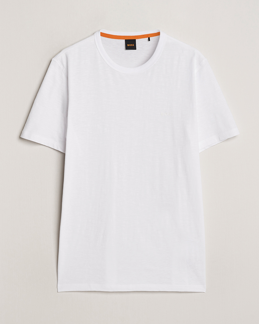 Homme | T-shirts | BOSS ORANGE | Tegood Crew Neck T-Shirt White