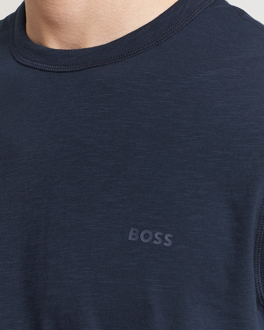 Homme | T-shirts | BOSS ORANGE | Tegood Crew Neck T-Shirt Dark Blue