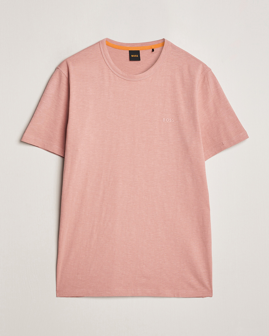 Homme | T-shirts | BOSS ORANGE | Tegood Crew Neck T-Shirt Open Pink