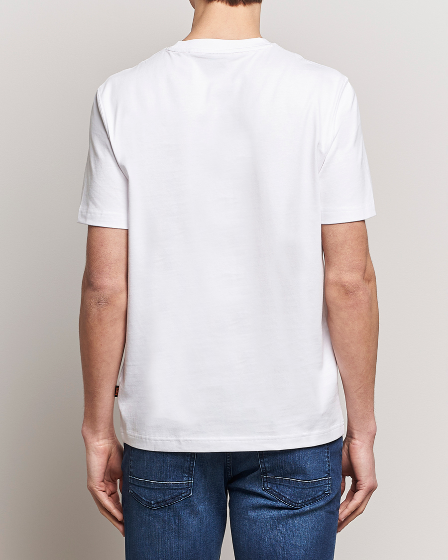 Homme | T-shirts | BOSS ORANGE | Tucan Printed Crew Neck T-Shirt Natural