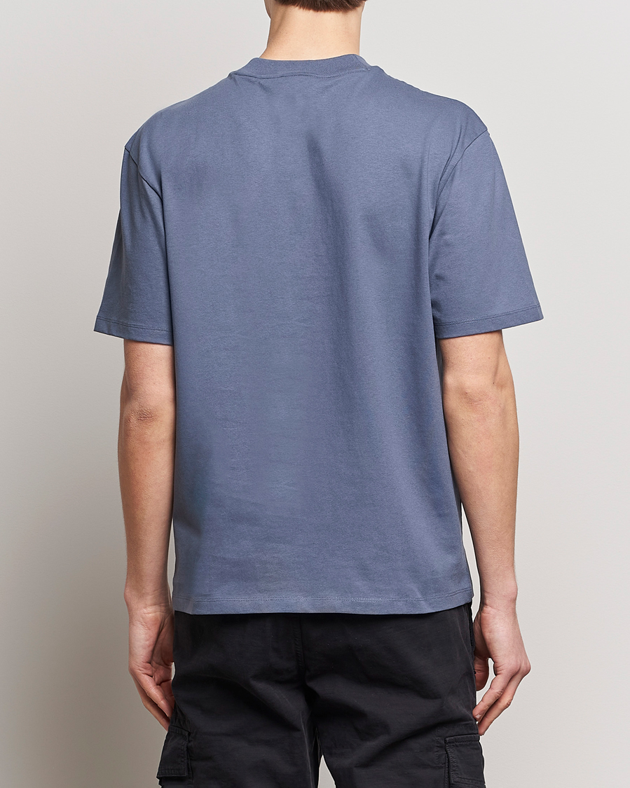Homme | T-shirts | HUGO | Dapolino Crew Neck T-Shirt Open Blue