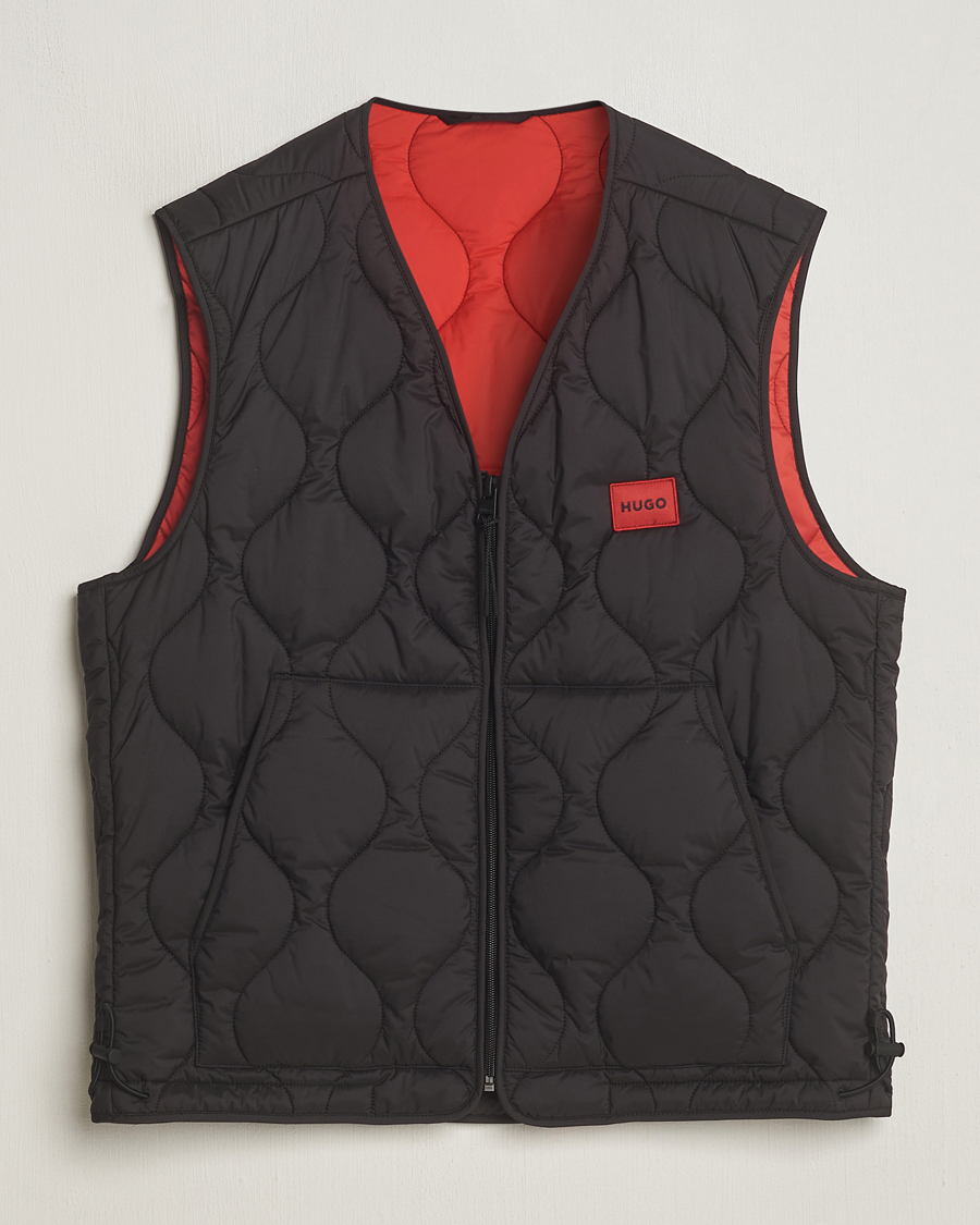 Homme | Manteaux Et Vestes | HUGO | Bethano Vest Black