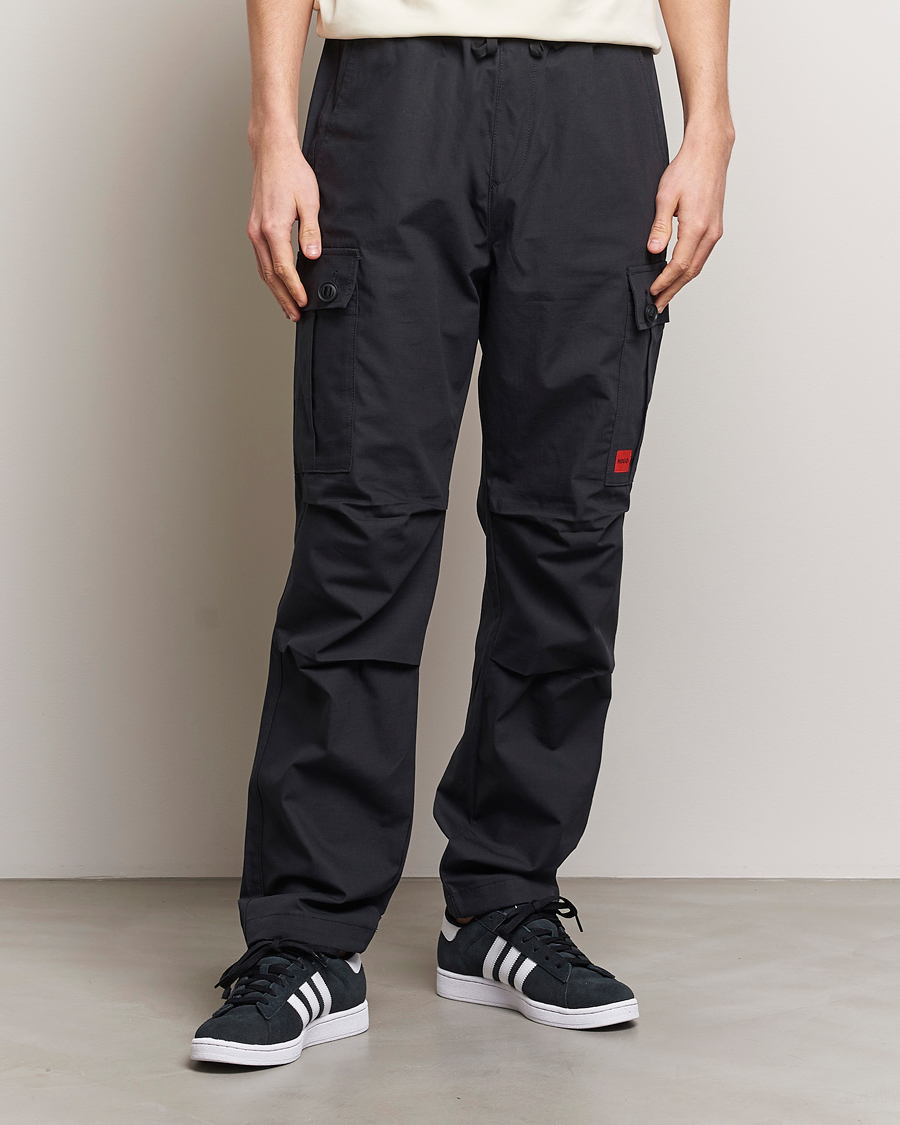 Homme | Pantalons | HUGO | Garlo Cargo Pants Black