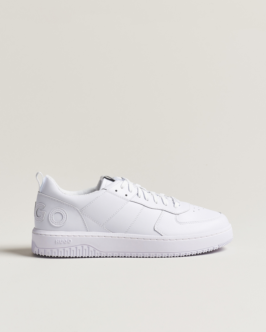 Homme | HUGO Kilian Leather Sneaker White | HUGO | Kilian Leather Sneaker White