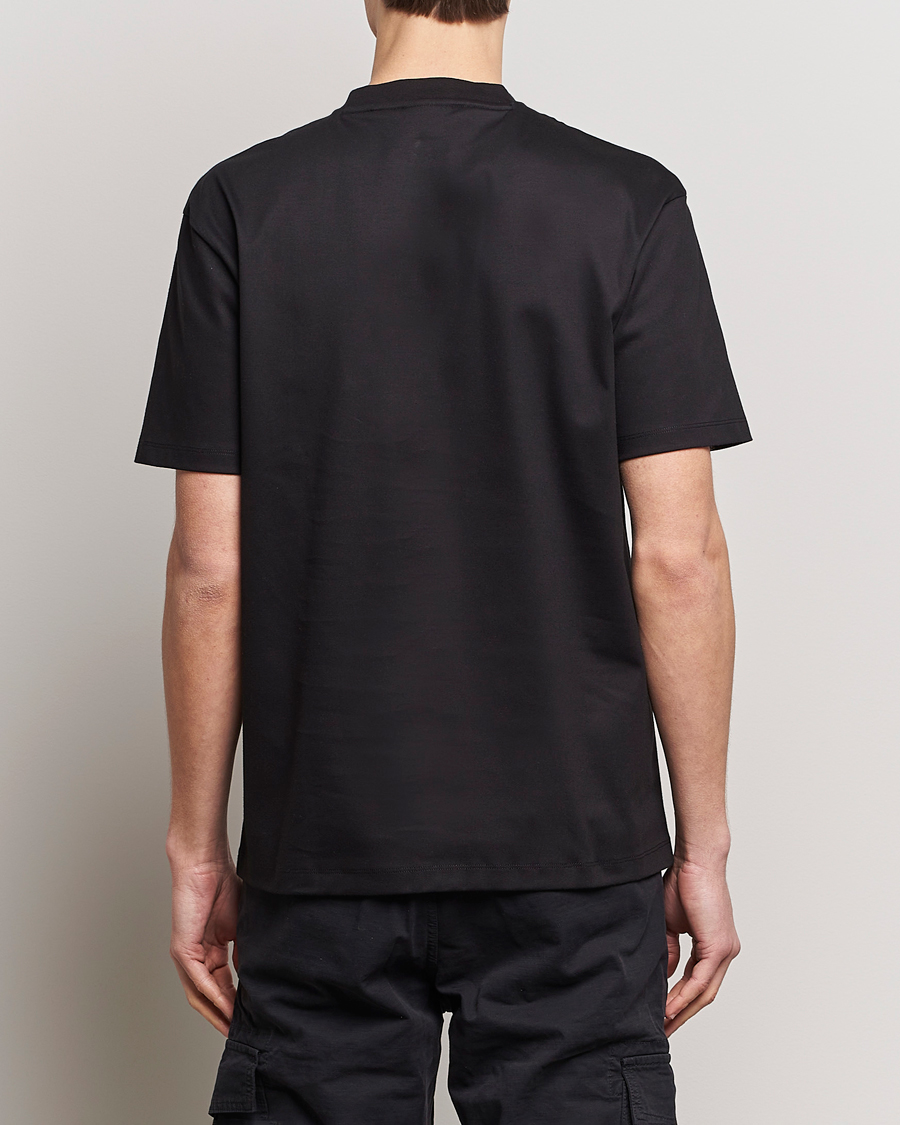Homme | T-shirts | HUGO | Dalile Logo Crew Neck T-Shirt Black