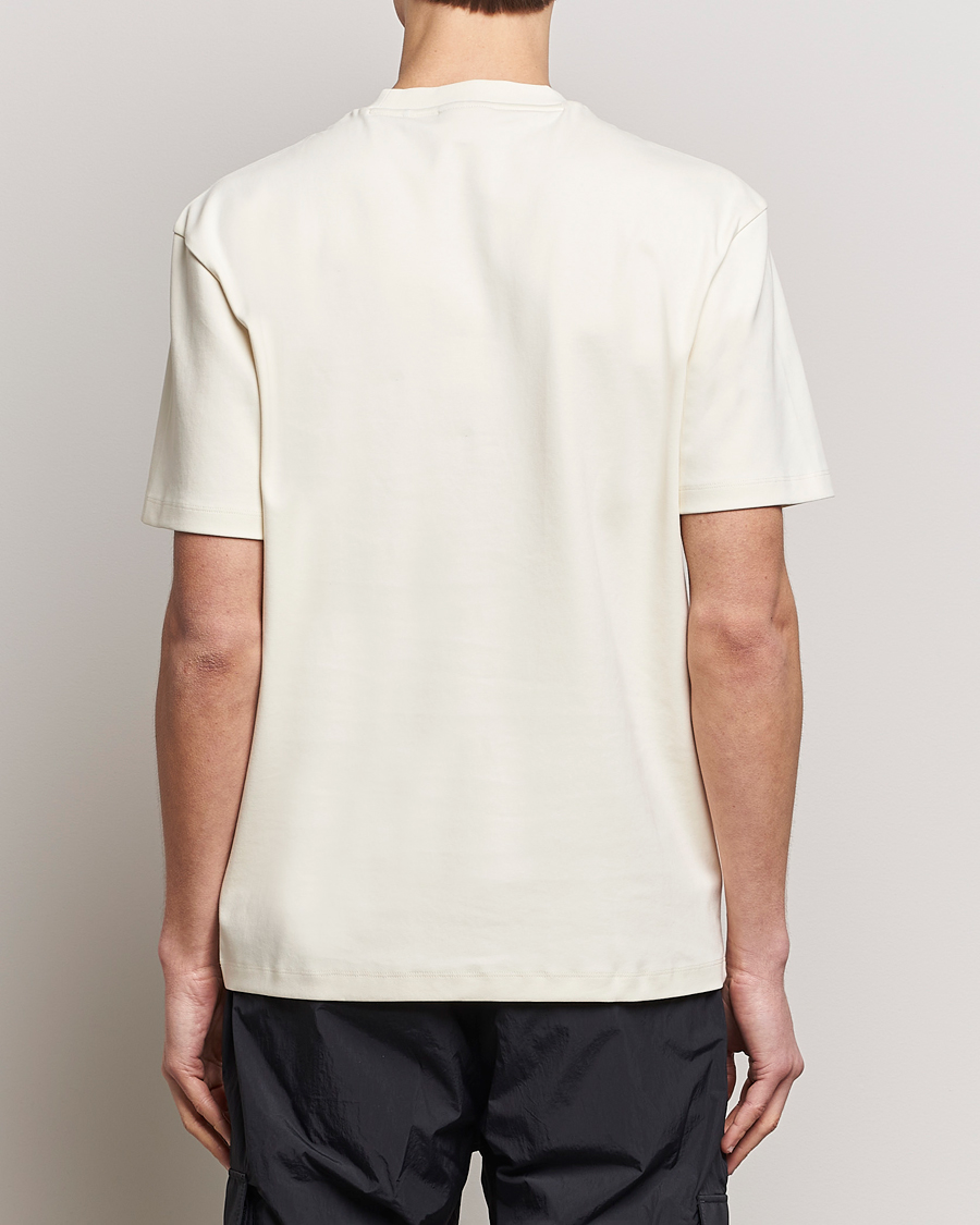 Homme | T-shirts | HUGO | Dalile Logo Crew Neck T-Shirt Open White
