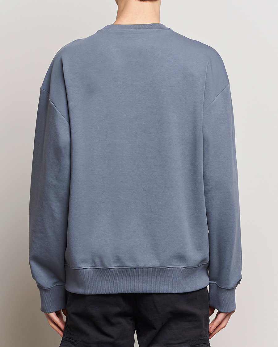 Homme | Pulls Et Tricots | HUGO | Dettil Logo Sweatshirt Open Blue