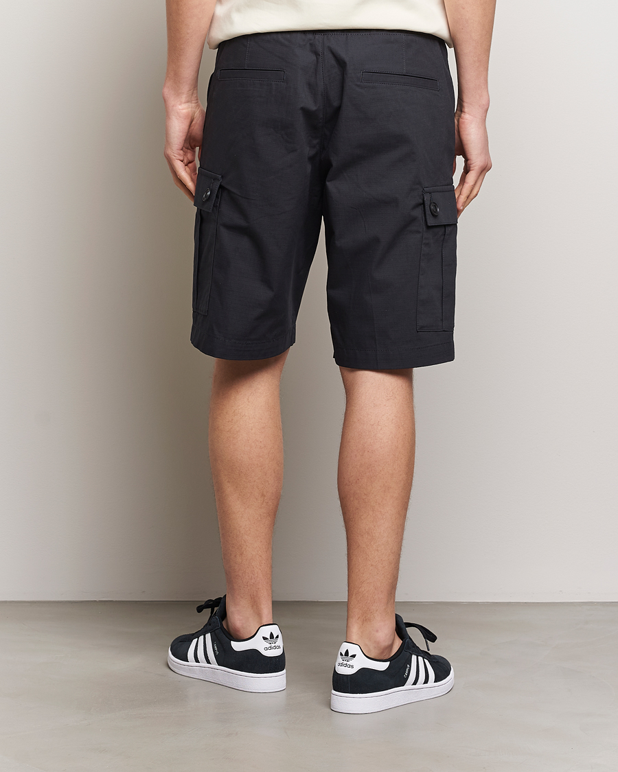 Homme | Shorts | HUGO | Garlio Cotton Cargo Shorts Black