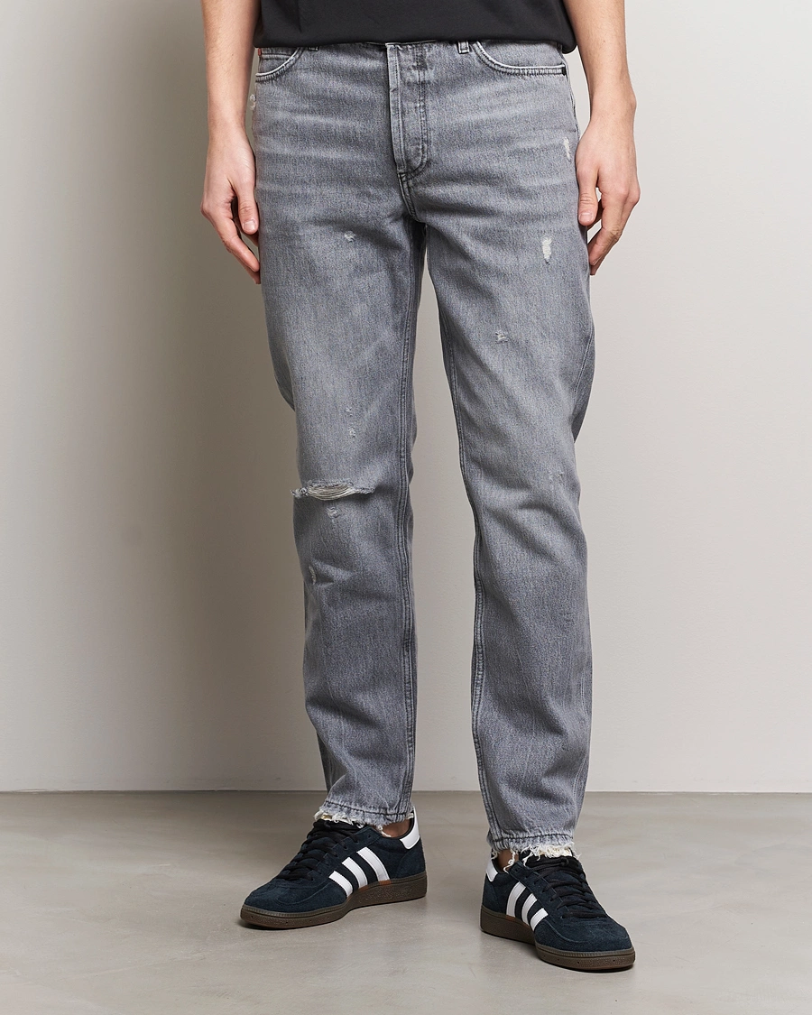 Homme | Jeans Gris | HUGO | 634 Tapered Fit Jeans Medium Grey