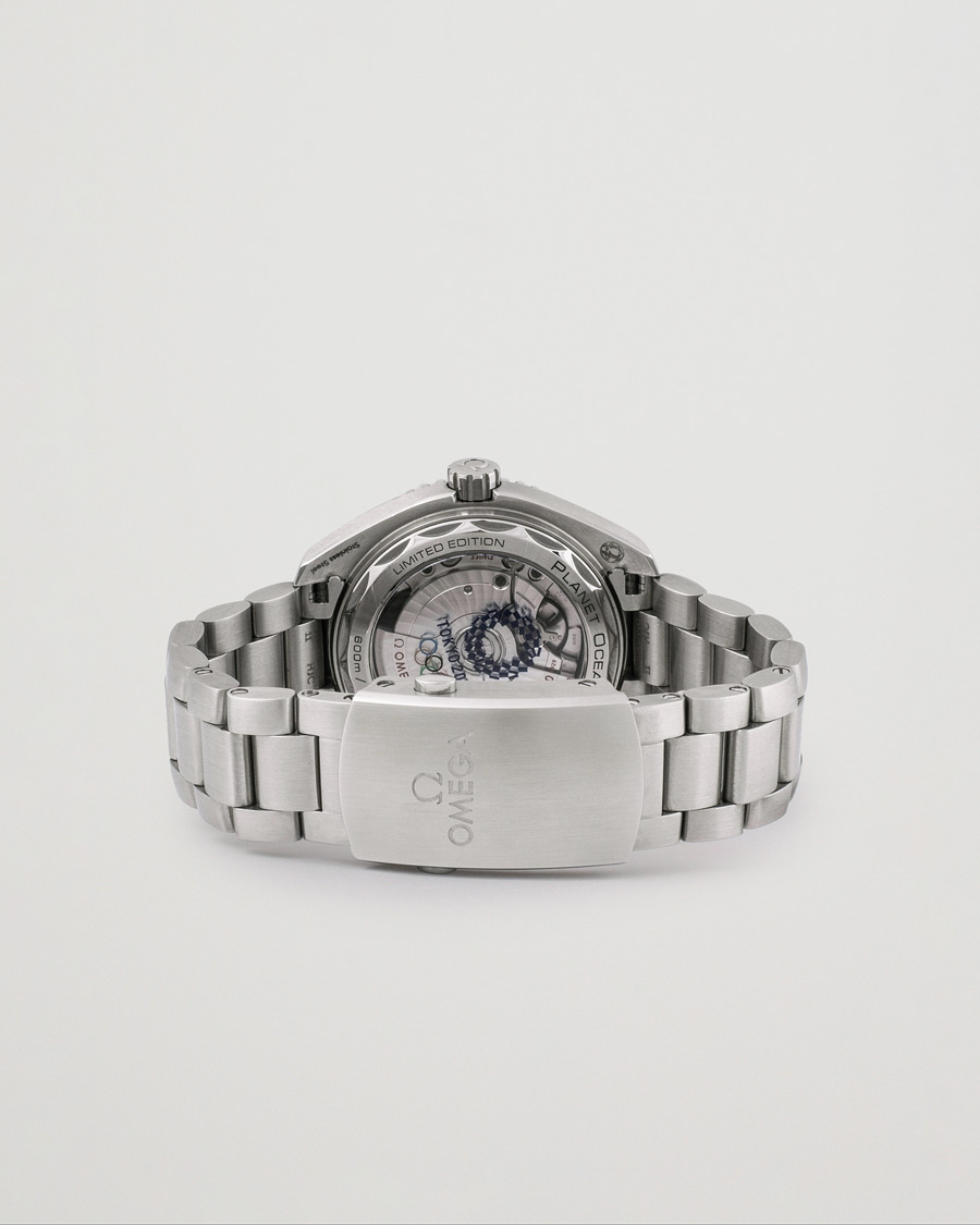 Homme | Omega Pre-Owned Seamaster Planet Ocean Tokyo 208/2020 Silver | Omega Pre-Owned | Seamaster Planet Ocean Tokyo 208/2020 Silver