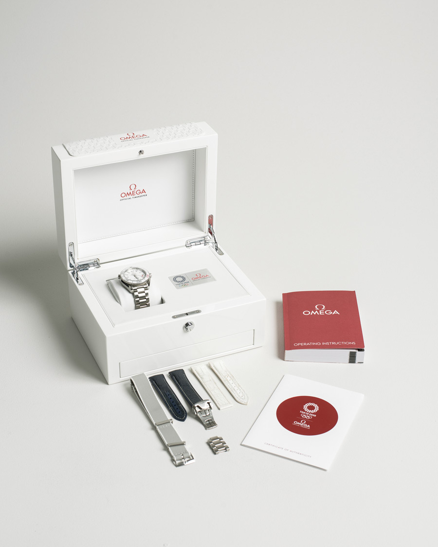 Homme | Omega Pre-Owned Seamaster Planet Ocean Tokyo 208/2020 Silver | Omega Pre-Owned | Seamaster Planet Ocean Tokyo 208/2020 Silver