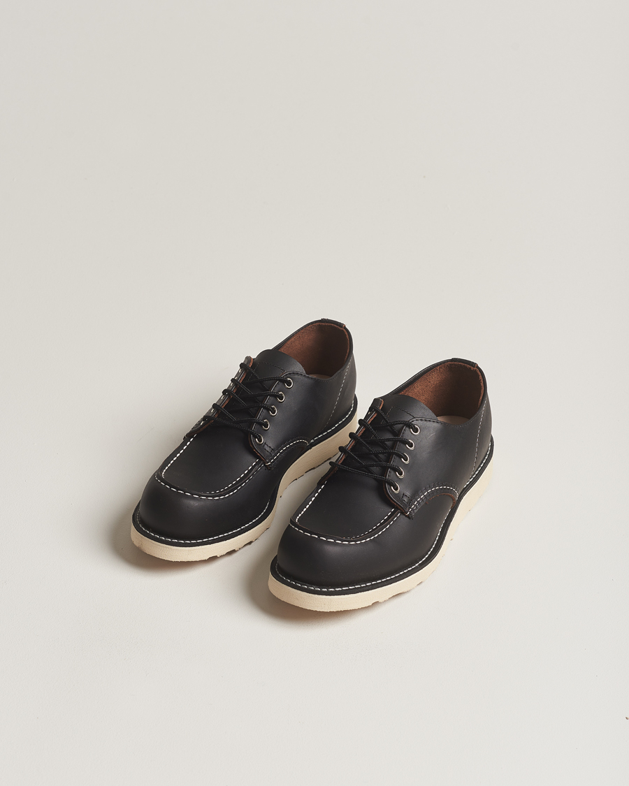 Homme | Chaussures Oxford | Red Wing Shoes | Moc Toe Oxford Black Prairie Leather