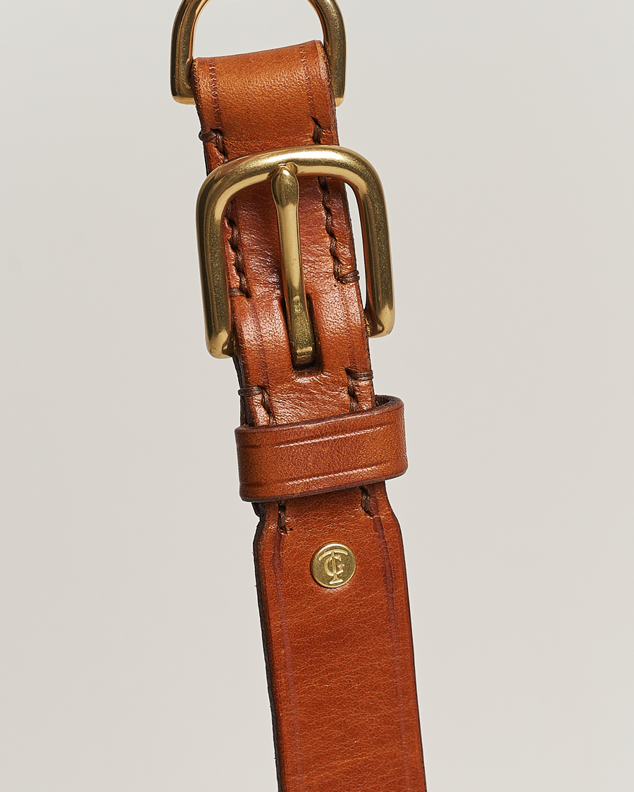 Homme | Accessoires Pour Chiens | Tärnsjö Garveri | Leather Dog Collar Light Brown