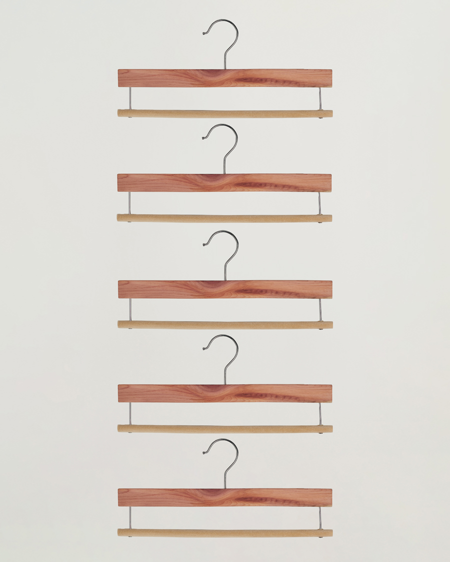 Homme | Entretien Des Vêtements | Care with Carl | 5-Pack Cedar Wood Trouser Hangers