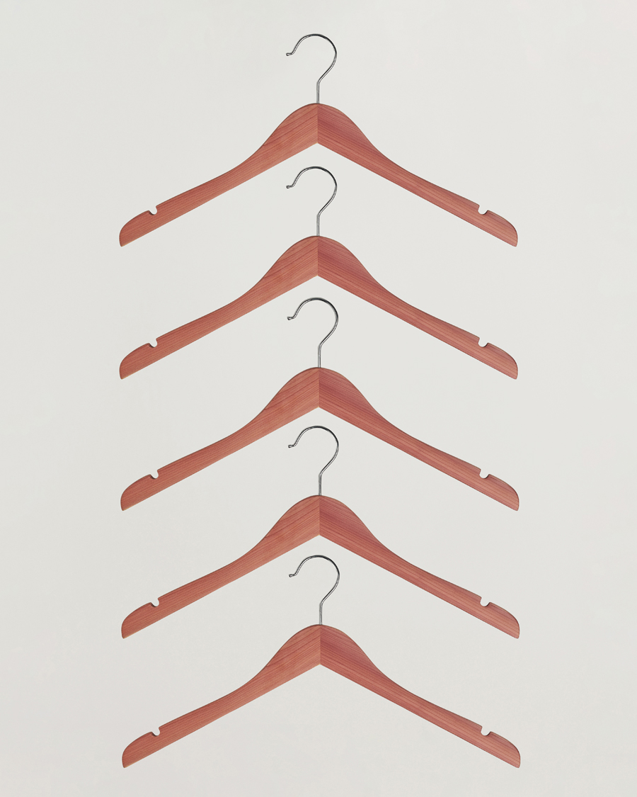 Homme | Entretien Des Vêtements | Care with Carl | 5-Pack Cedar Wood Shirt Hangers