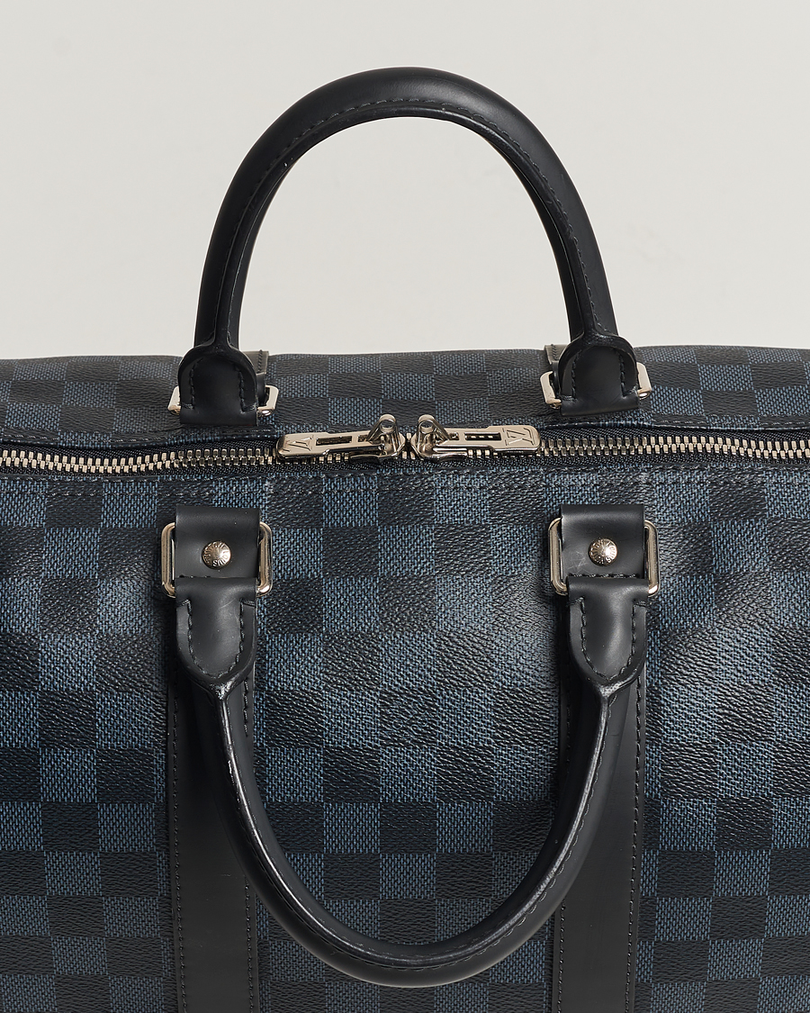 Homme | Louis Vuitton Pre-Owned Keepall Bandoulière 45 Damier Graphite | Louis Vuitton Pre-Owned | Keepall Bandoulière 45 Damier Graphite