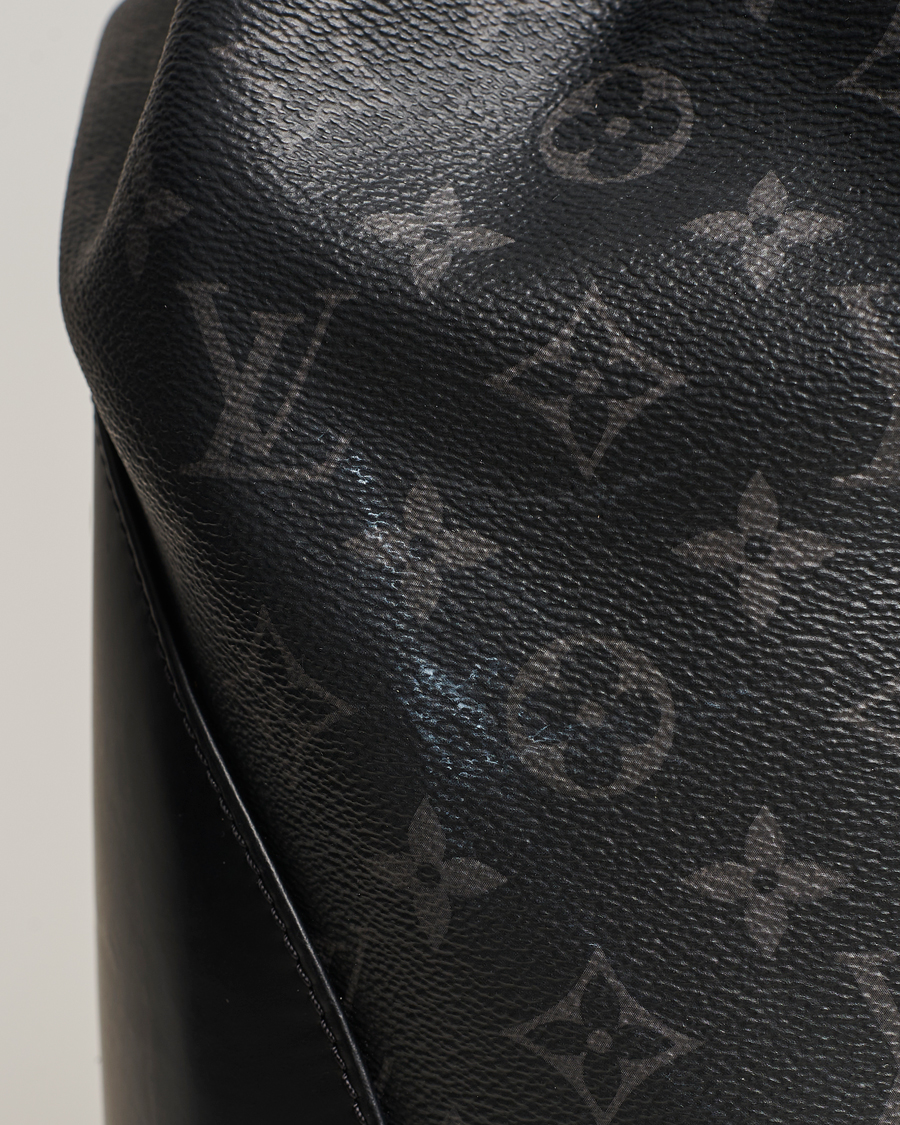 Homme | Louis Vuitton Pre-Owned Explorer Backpack Monogram Eclipse | Louis Vuitton Pre-Owned | Explorer Backpack Monogram Eclipse