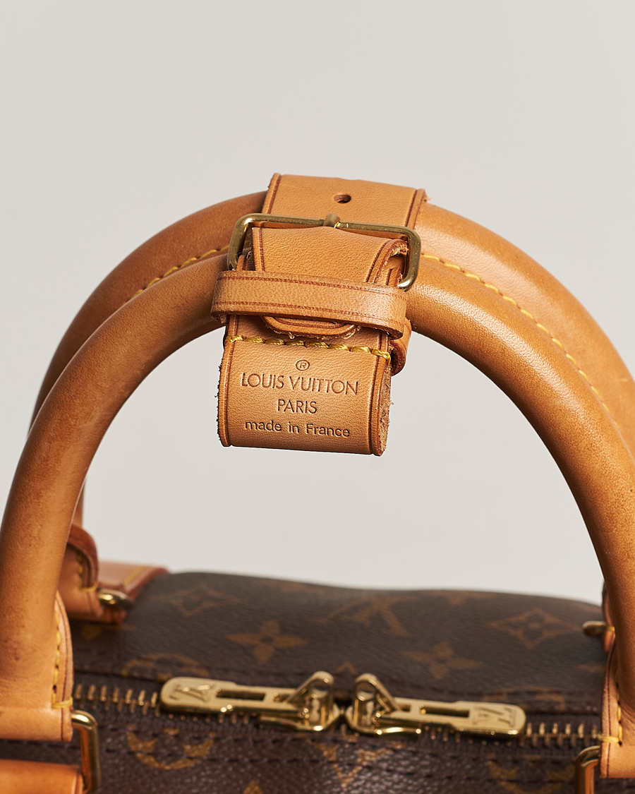 Homme | Louis Vuitton Pre-Owned Keepall Bandoulière 55 Monogram | Louis Vuitton Pre-Owned | Keepall Bandoulière 55 Monogram