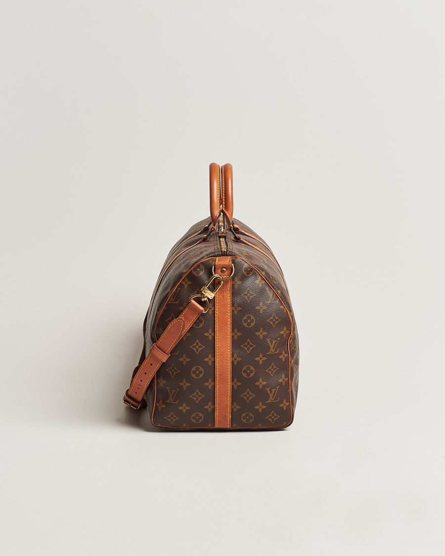 Homme | Louis Vuitton Pre-Owned Keepall Bandoulière 50 Monogram | Louis Vuitton Pre-Owned | Keepall Bandoulière 50 Monogram