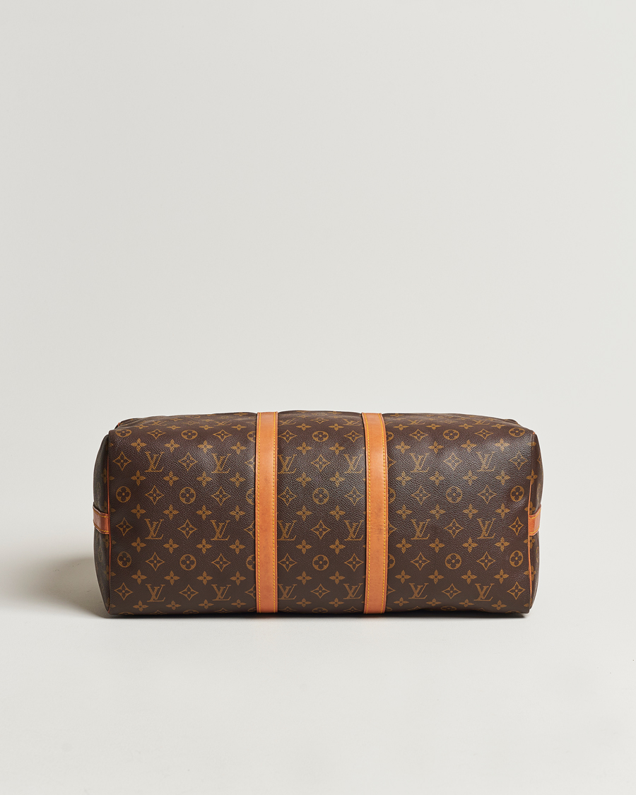 Homme | Louis Vuitton Pre-Owned Keepall Bandoulière 50 Monogram | Louis Vuitton Pre-Owned | Keepall Bandoulière 50 Monogram