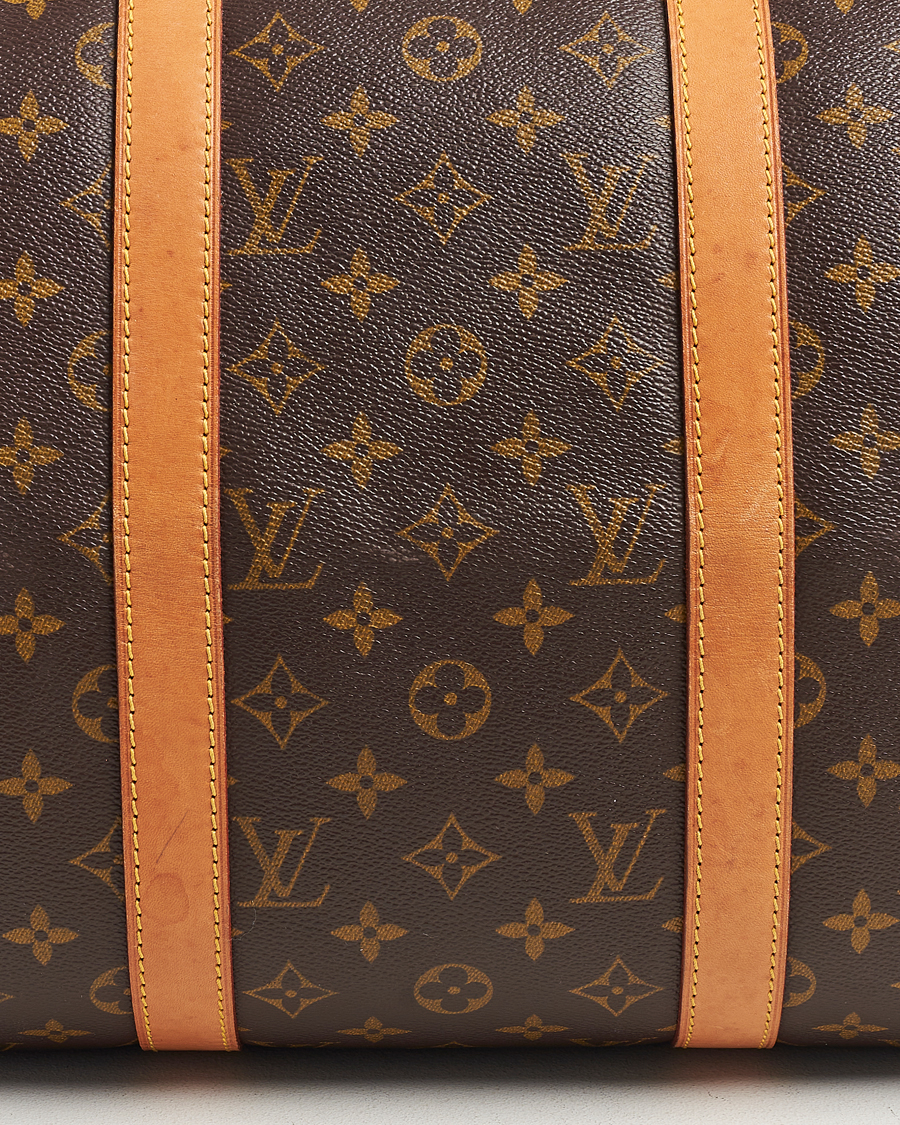 Homme | Louis Vuitton Pre-Owned Keepall 50 Bag Monogram | Louis Vuitton Pre-Owned | Keepall 50 Bag Monogram