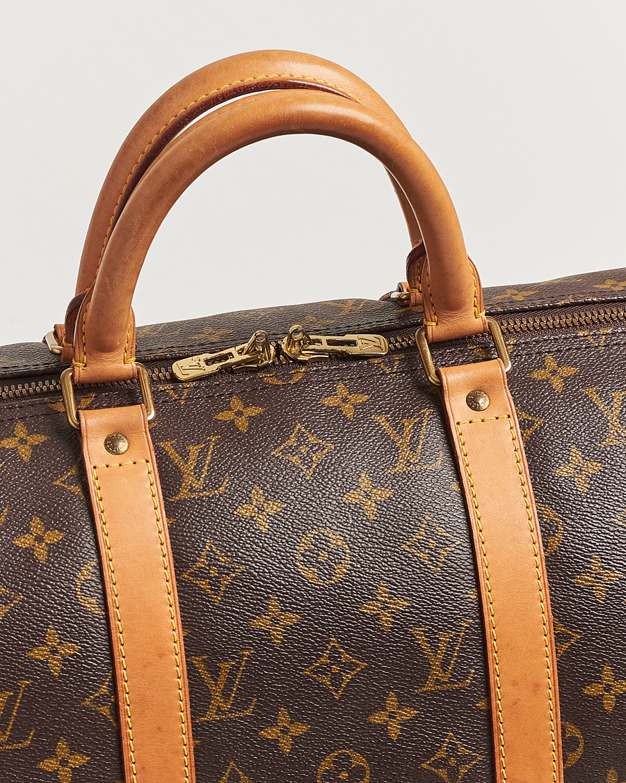 Homme | Louis Vuitton Pre-Owned Keepall 50 Bag Monogram | Louis Vuitton Pre-Owned | Keepall 50 Bag Monogram
