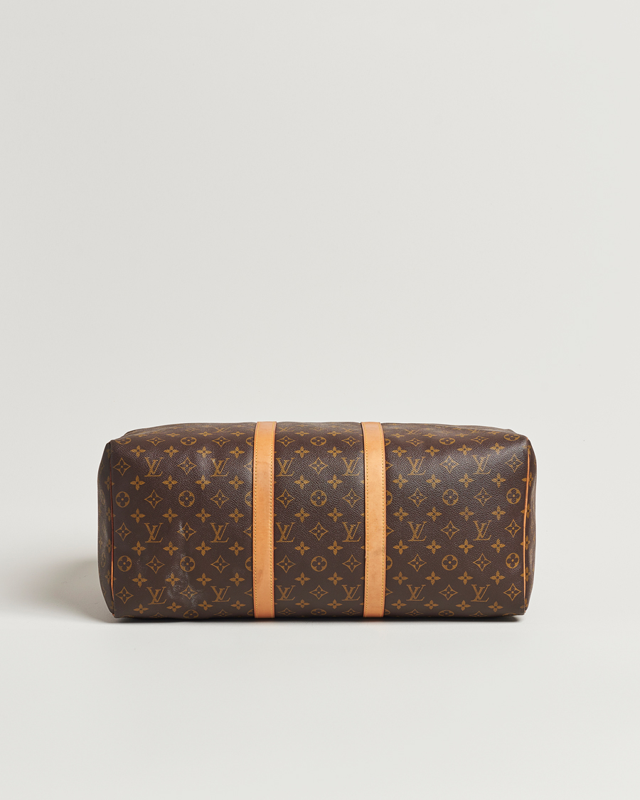 Homme | Louis Vuitton Pre-Owned Keepall 50 Bag Monogram | Louis Vuitton Pre-Owned | Keepall 50 Bag Monogram