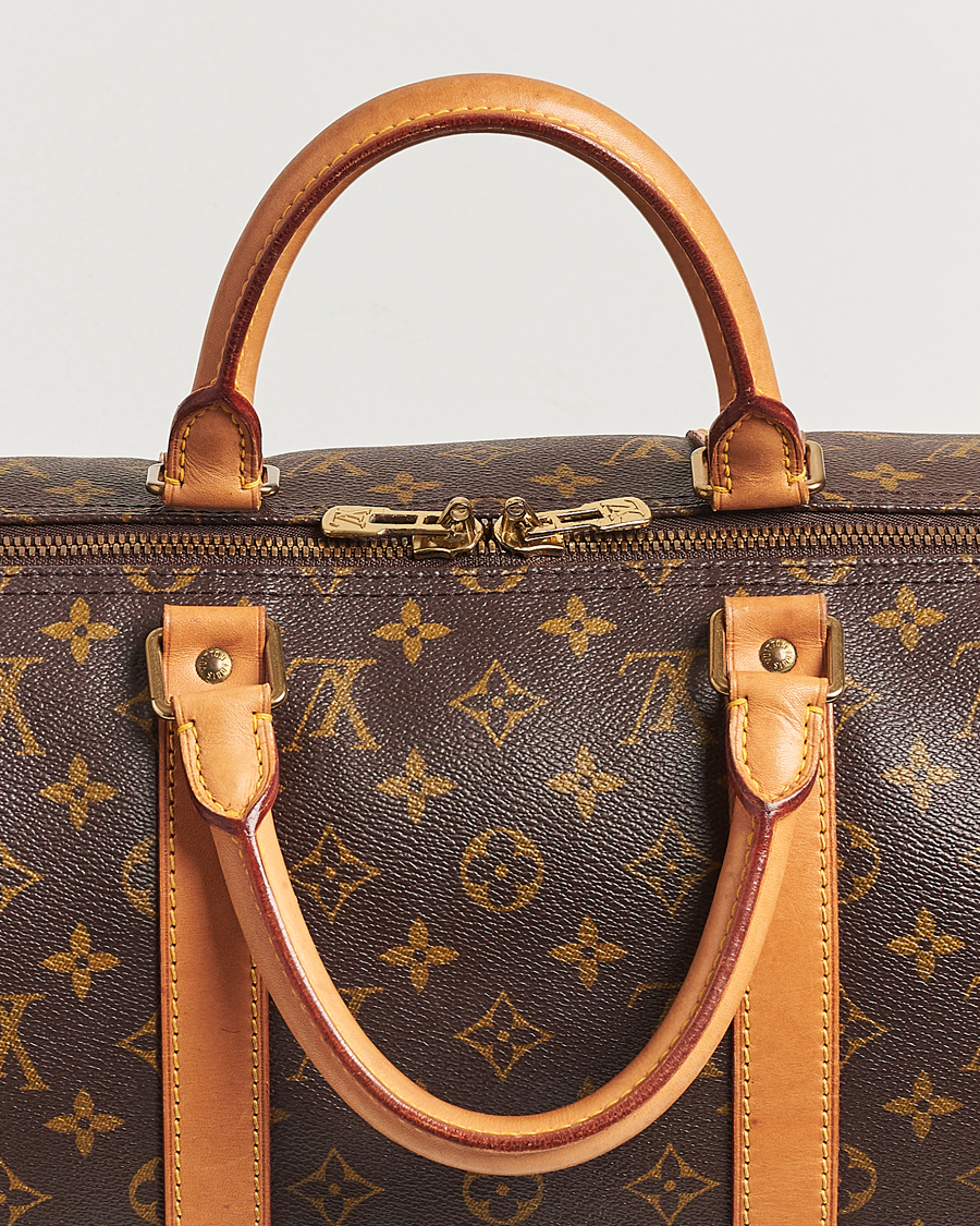 Homme | Louis Vuitton Pre-Owned Keepall 50 Bag Monogram | Louis Vuitton Pre-Owned | Keepall 50 Bag Monogram