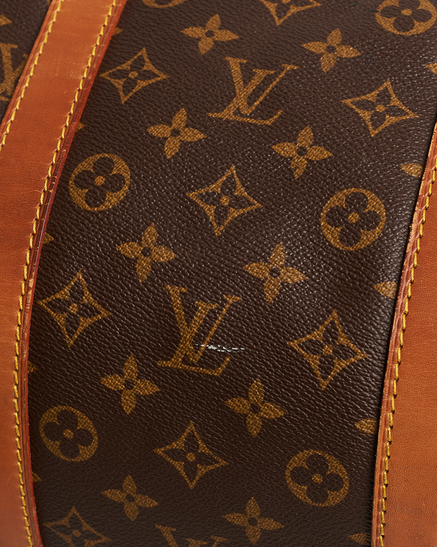 Homme | Louis Vuitton Pre-Owned Keepall 55 Bag Monogram | Louis Vuitton Pre-Owned | Keepall 55 Bag Monogram
