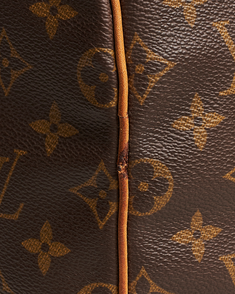 Homme | Louis Vuitton Pre-Owned Keepall 55 Bag Monogram | Louis Vuitton Pre-Owned | Keepall 55 Bag Monogram