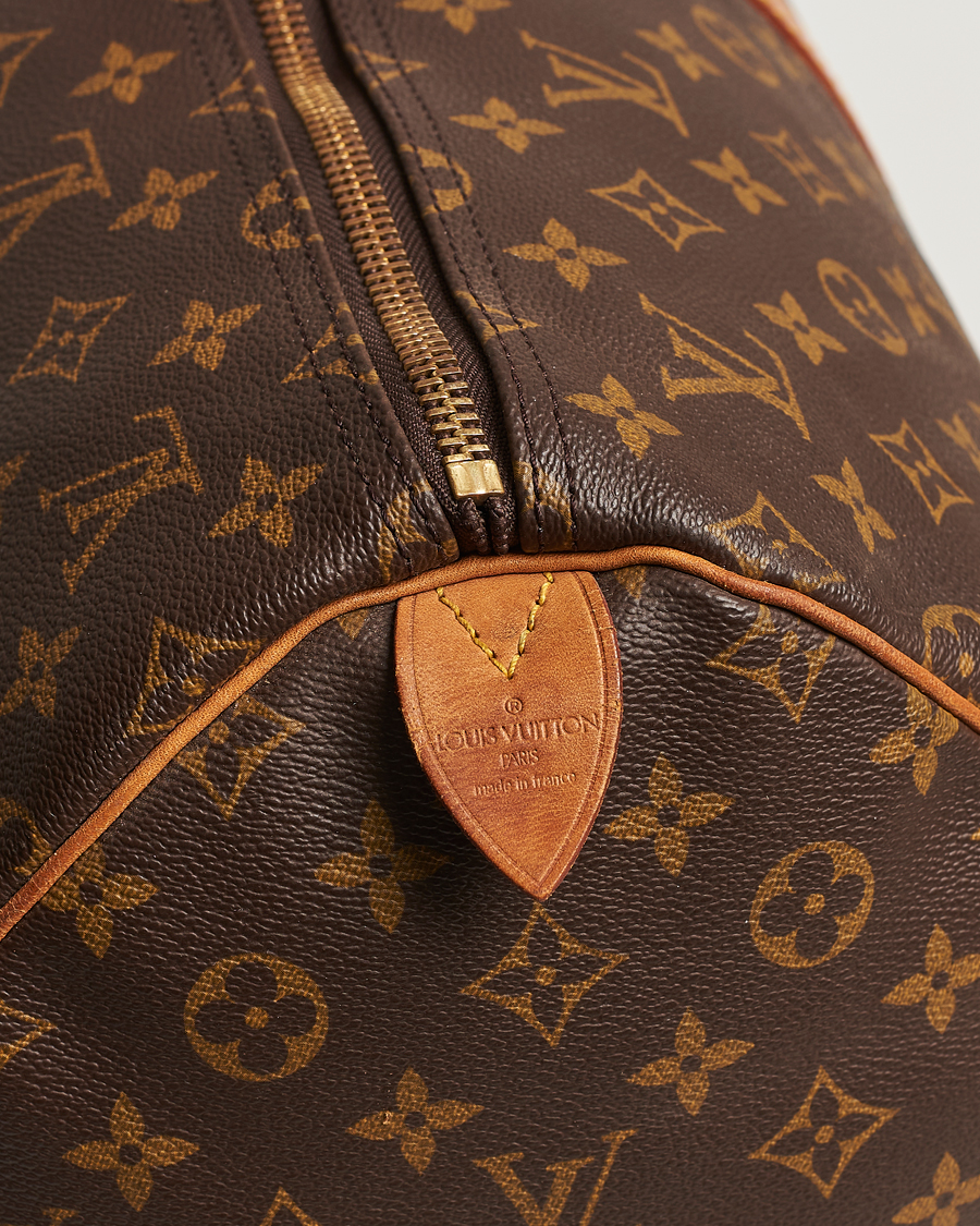 Homme | Louis Vuitton Pre-Owned Keepall 55 Bag Monogram | Louis Vuitton Pre-Owned | Keepall 55 Bag Monogram