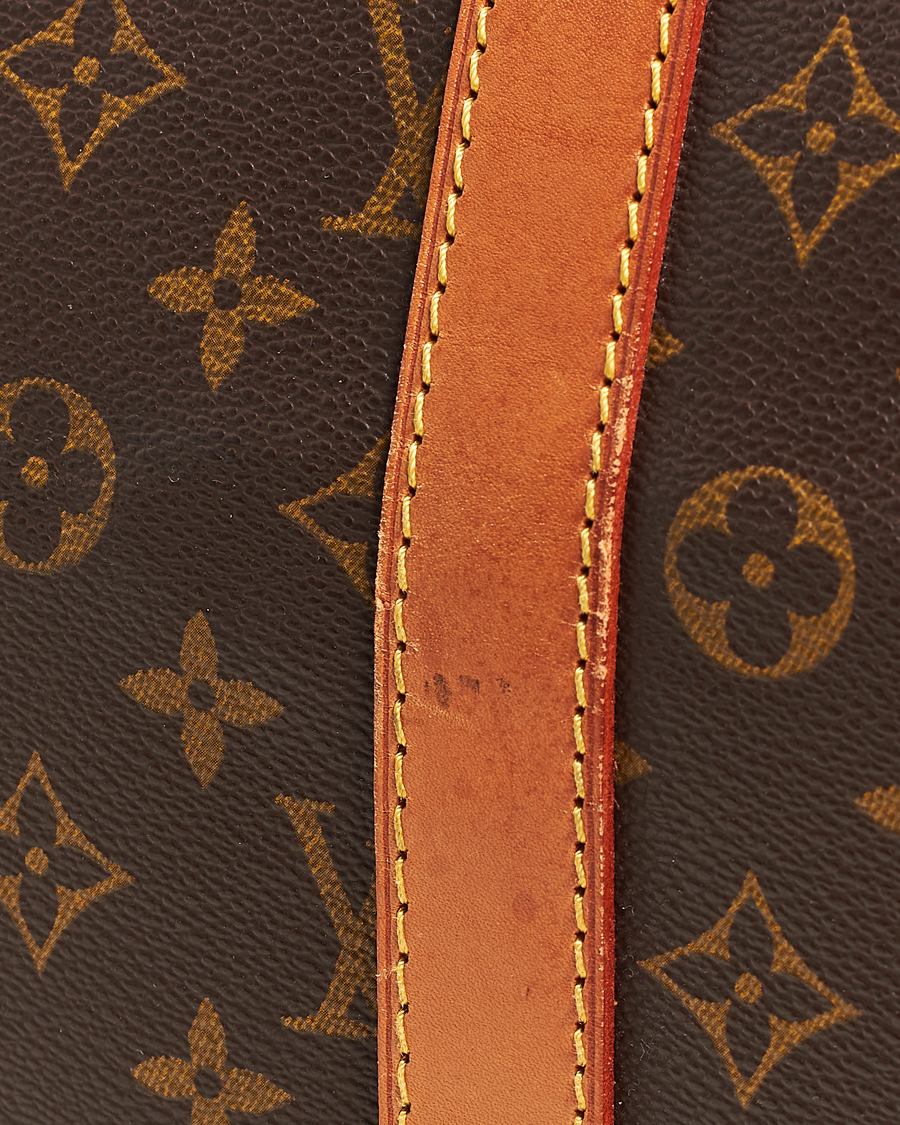 Homme | Louis Vuitton Pre-Owned Keepall 55 Bag Monogram | Louis Vuitton Pre-Owned | Keepall 55 Bag Monogram