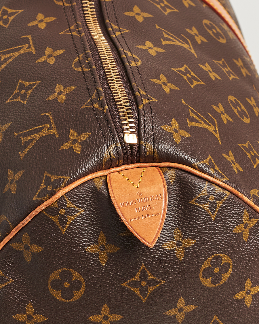 Homme | Louis Vuitton Pre-Owned Keepall 55 Bag Monogram | Louis Vuitton Pre-Owned | Keepall 55 Bag Monogram