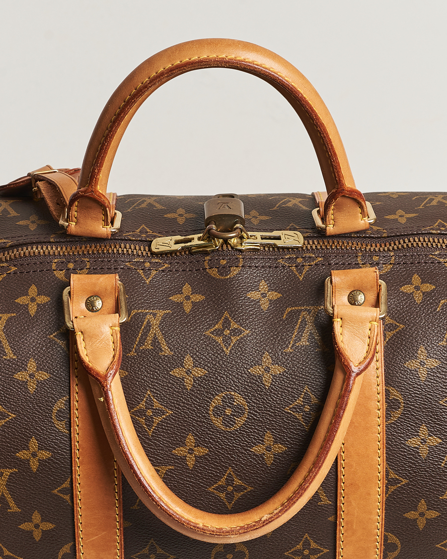 Homme | Louis Vuitton Pre-Owned Keepall Bandoulière 50 Monogram | Louis Vuitton Pre-Owned | Keepall Bandoulière 50 Monogram