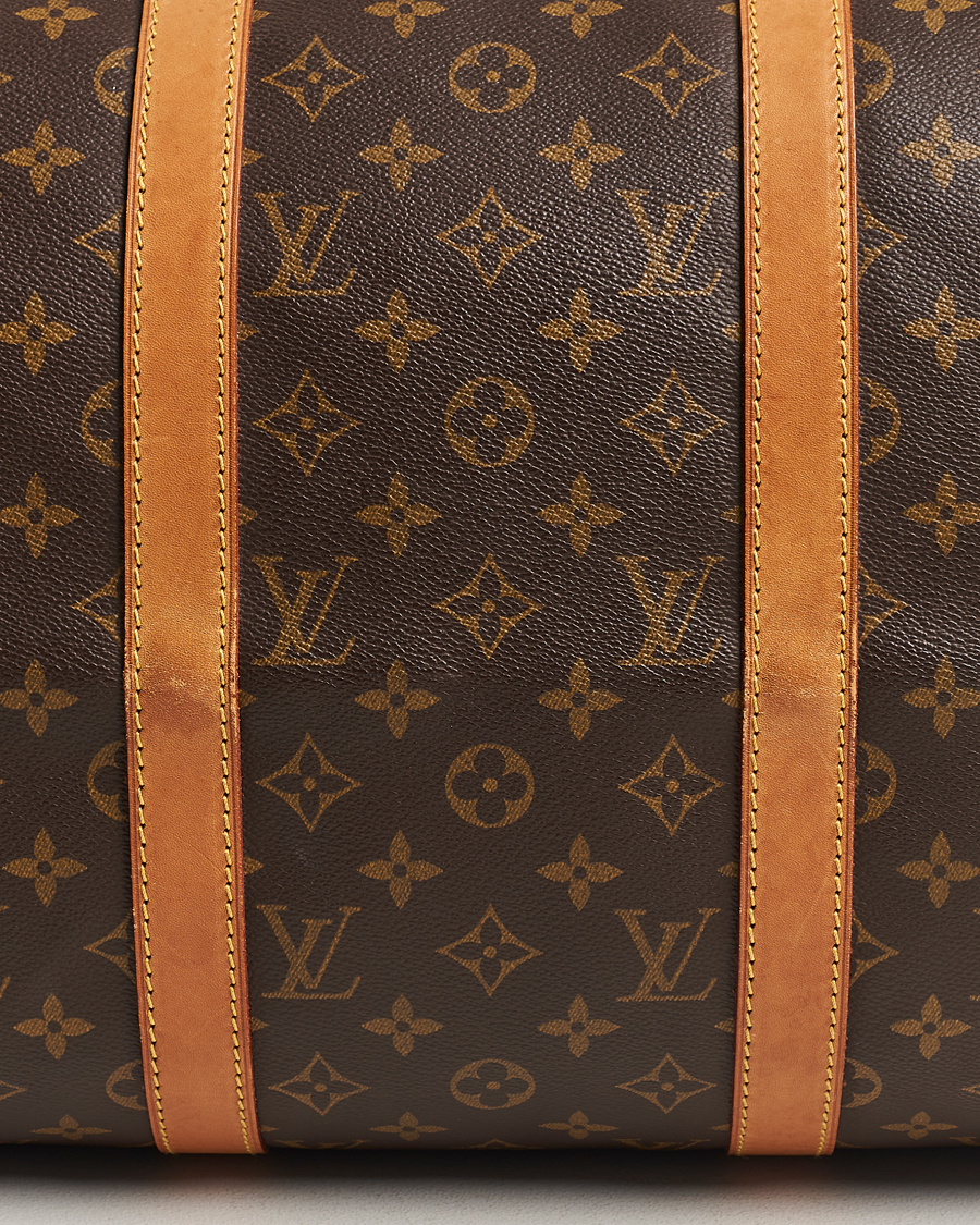 Homme | Louis Vuitton Pre-Owned Keepall Bandoulière 50 Monogram | Louis Vuitton Pre-Owned | Keepall Bandoulière 50 Monogram