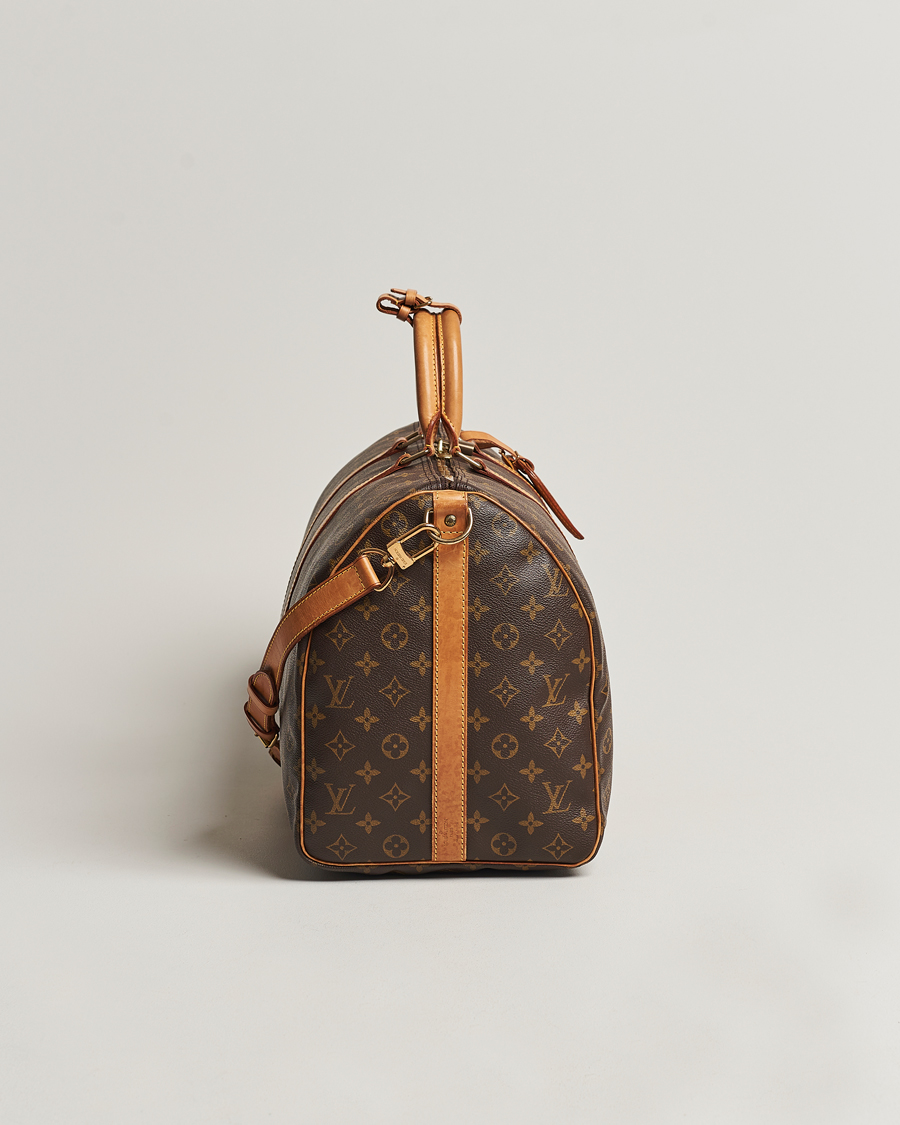 Homme | Louis Vuitton Pre-Owned Keepall Bandoulière 50 Monogram | Louis Vuitton Pre-Owned | Keepall Bandoulière 50 Monogram