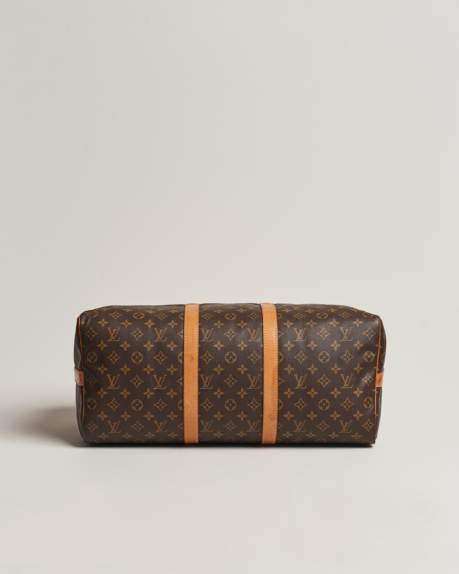 Homme | Louis Vuitton Pre-Owned Keepall Bandoulière 50 Monogram | Louis Vuitton Pre-Owned | Keepall Bandoulière 50 Monogram