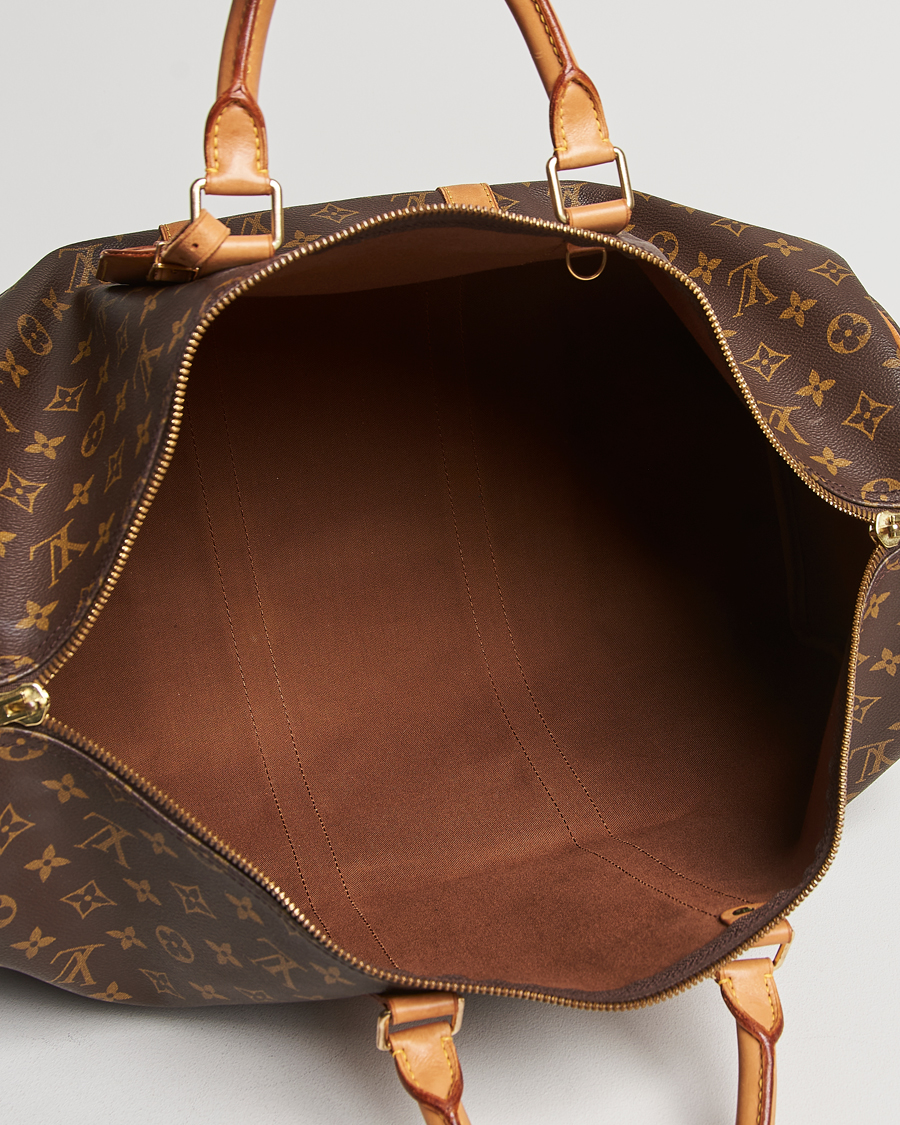 Homme | Louis Vuitton Pre-Owned Keepall Bandoulière 50 Monogram | Louis Vuitton Pre-Owned | Keepall Bandoulière 50 Monogram