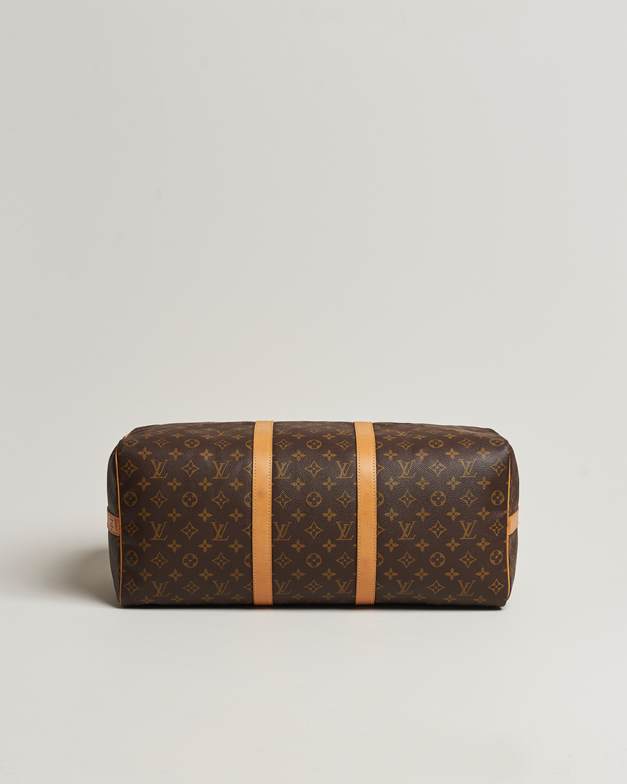 Homme | Louis Vuitton Pre-Owned Keepall Bandoulière 50 Bag Monogram | Louis Vuitton Pre-Owned | Keepall Bandoulière 50 Bag Monogram
